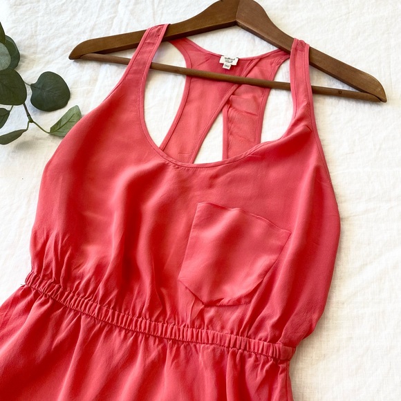 Aritzia Wilfred 100% Silk Victoire Open Back Dress - Picture 11 of 13